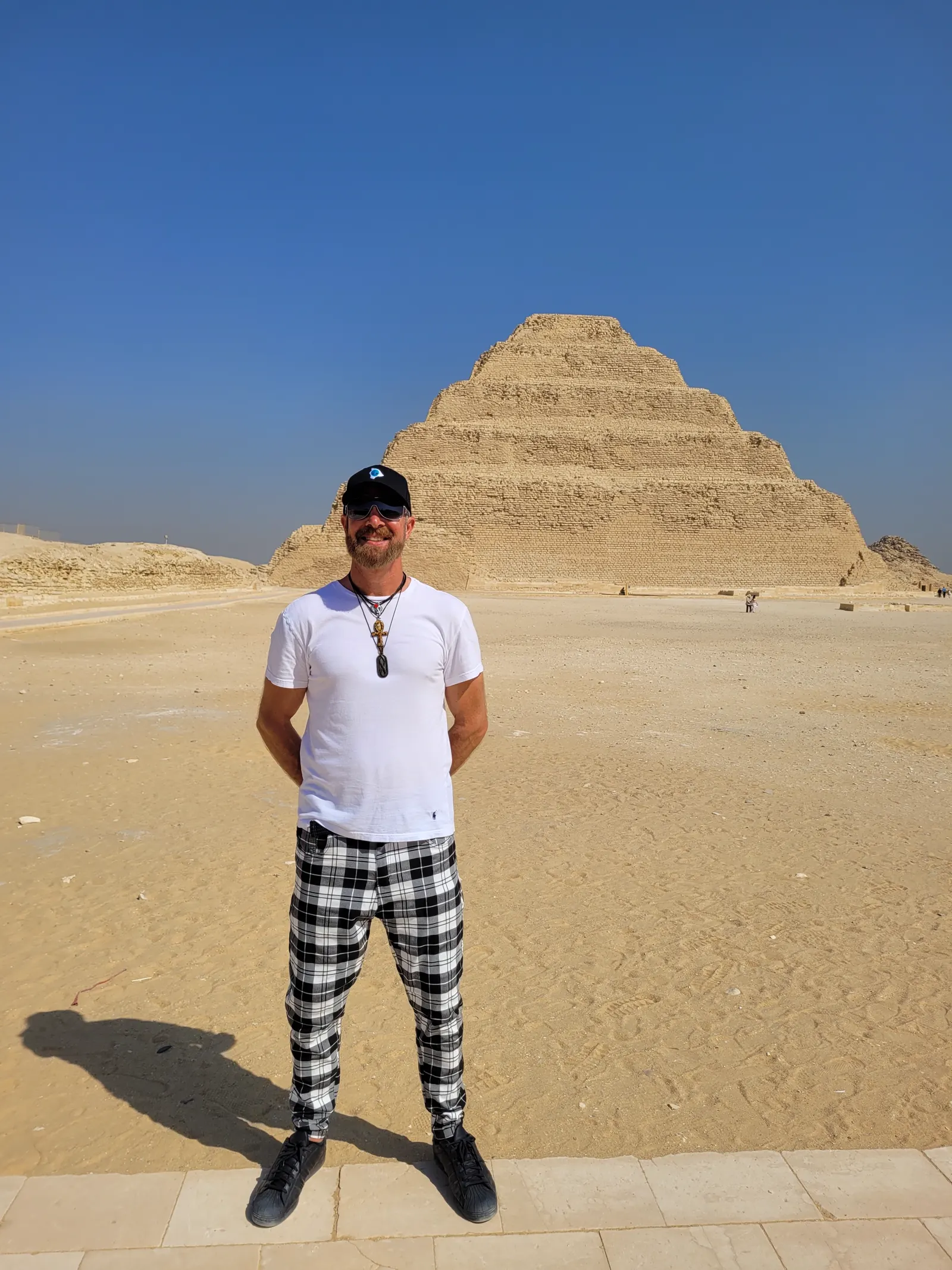 Frequently Asked Questions: Jason at an Egyptian temple site