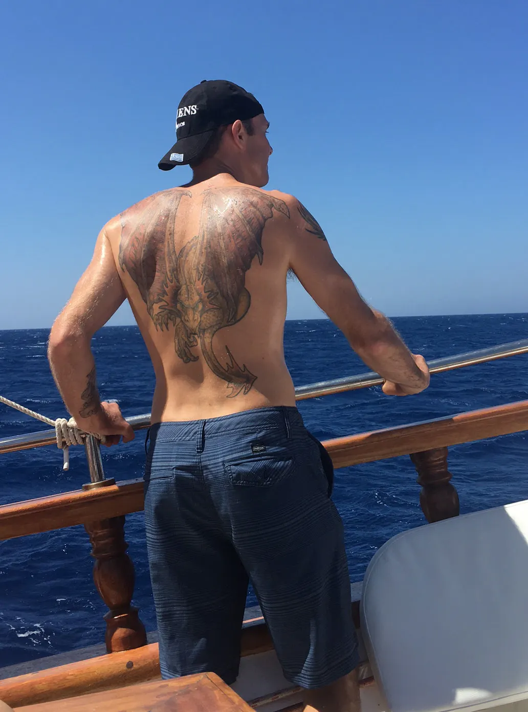 Locations: Jason visiting sacred sites in Greece
