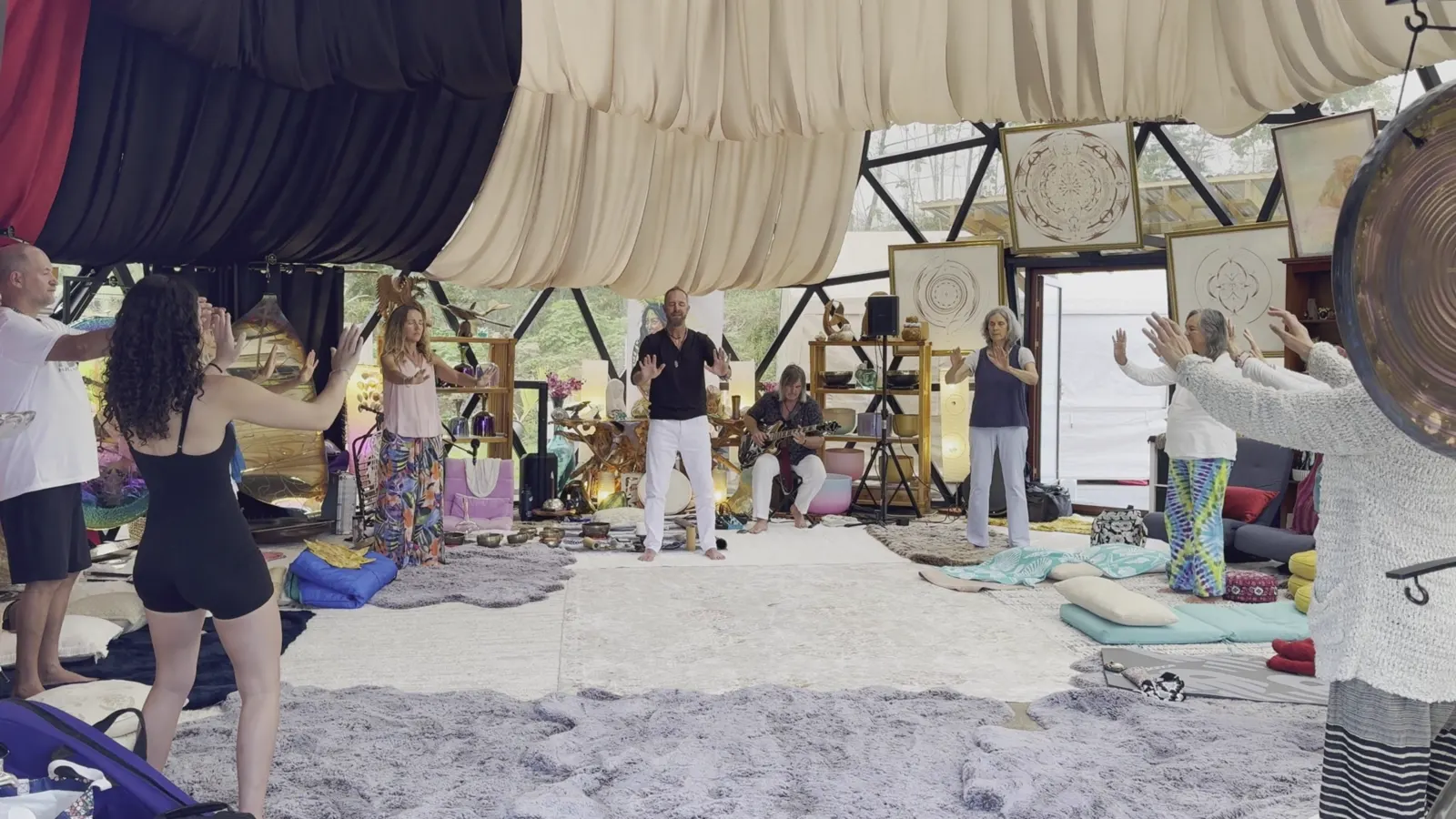 Energy Healing, Breathwork & Tarot in Hilo: a solstice ceremony inside the dome